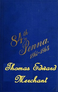 Cover of Eighty-fourth Regiment, Pennsylv...
